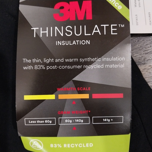 All in motion 3M Thinsulate Snow Sport Waterproof Pants Size M Black Outdoor Pan - Picture 5 of 14